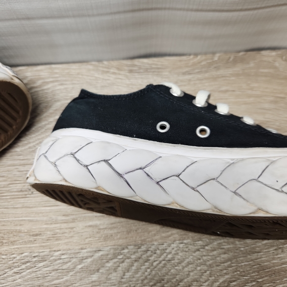 WOMENS CONVERSE CHUCK TAYLOR LIFT CABLE OX PLATFORM SIZE 6.5 568894C - Picture 7 of 10